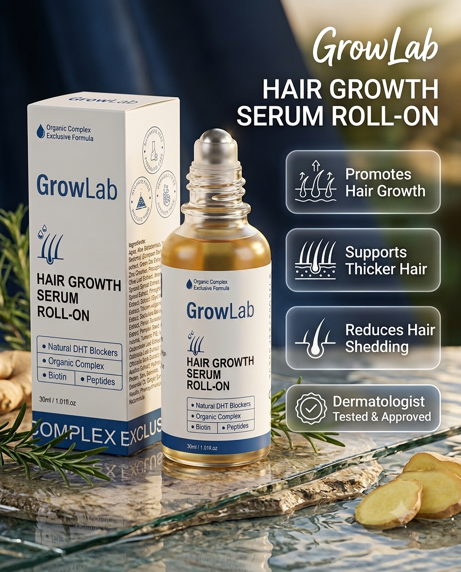 GrowLab Hair Growth Roll on Serum